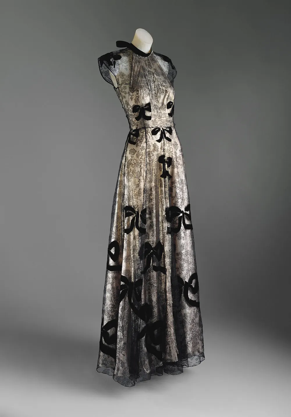 from The Met, a Vionnette ball gown from 1939.